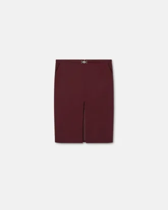 Stretchová gabardénová midi sukně Stretchová gabardénová midi sukně