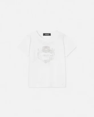 Třpytivé tričko Versace Milano Kids