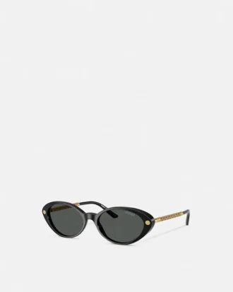 Trubkové oválné Greca Sunglasses