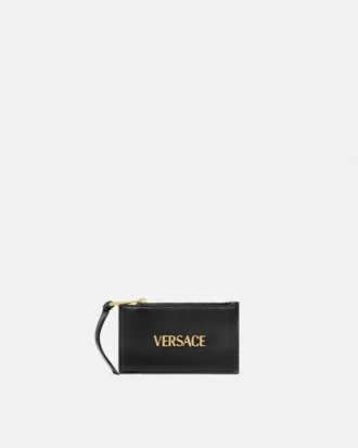 Versace Tag Nappa Card Holder Versace Tag Nappa Card Holder