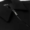 Vlněný a kašmírový blůzový kabát na zip Vlněný a kašmírový blůzový kabát na zip