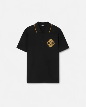 Vyšívané barokní polo tričko