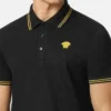 Vyšívané bavlněné polo tričko