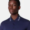 Vyšívané bavlněné polo tričko Vyšívané bavlněné polo tričko