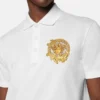 Vyšívané bavlněné polo tričko