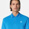 Vyšívané bavlněné polo tričko Vyšívané bavlněné polo tričko