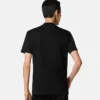 Vyšívané bavlněné tričko slim fit Vyšívané bavlněné tričko slim fit