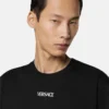 Vyšívané bavlněné tričko slim fit