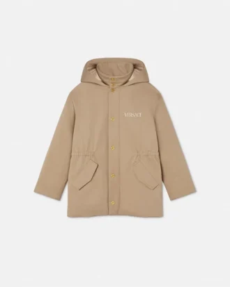 Vyšívaná dětská parka Versace Milano Vyšívaná dětská parka Versace Milano