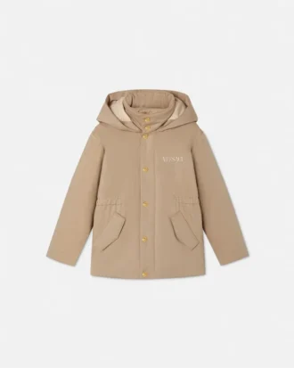 Vyšívaná dětská parka Versace Milano