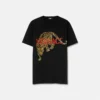 Vyšívané tričko Versace Leopard Vyšívané tričko Versace Leopard