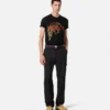 Vyšívané tričko Versace Leopard Vyšívané tričko Versace Leopard