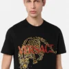 Vyšívané tričko Versace Leopard Vyšívané tričko Versace Leopard